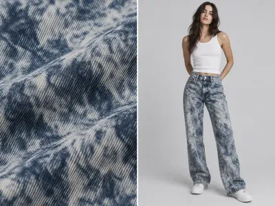 Acid-Wash Denim