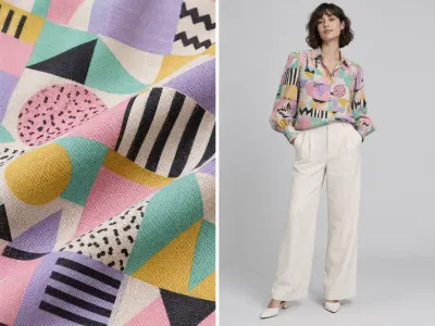 Pastel and Pattern-Clash Prints