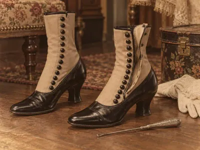 Button Boots